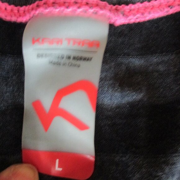 Kari Traa Wool half zip top womens large - Picture 3 of 8